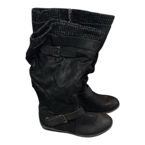 Women's Black Winter Boots